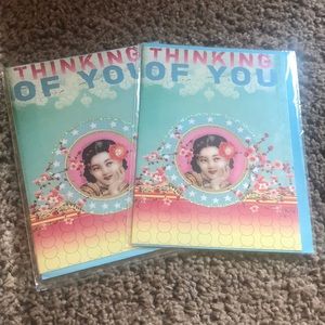 Two just because cards ✨